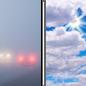 Tuesday: Patchy Fog then Mostly Cloudy